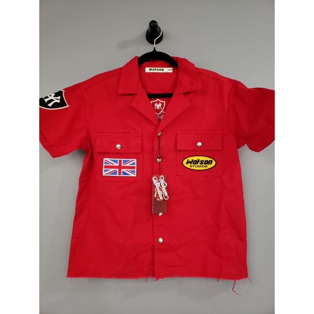 NEW Watson Polo Club London WOrk Shirt Button Up SIZE XS ALL STAR ELITE